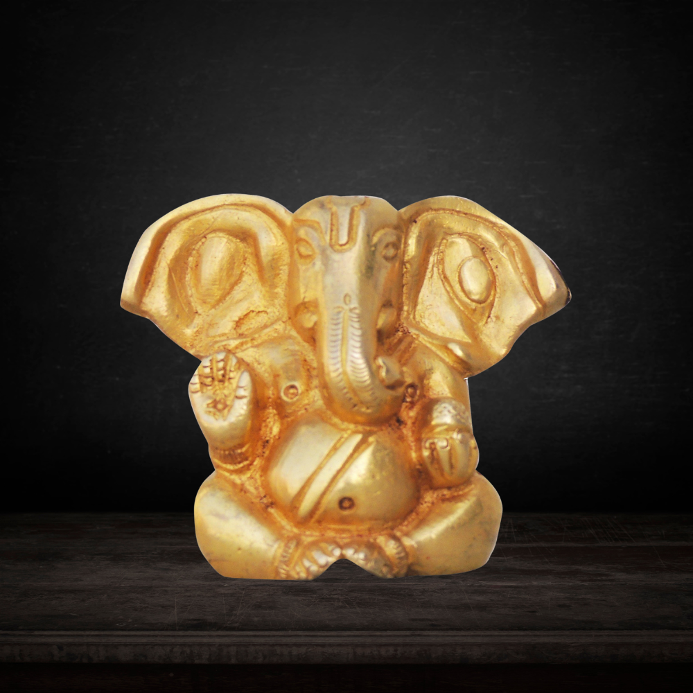 Brass Ganesh Ji God Idol Statue