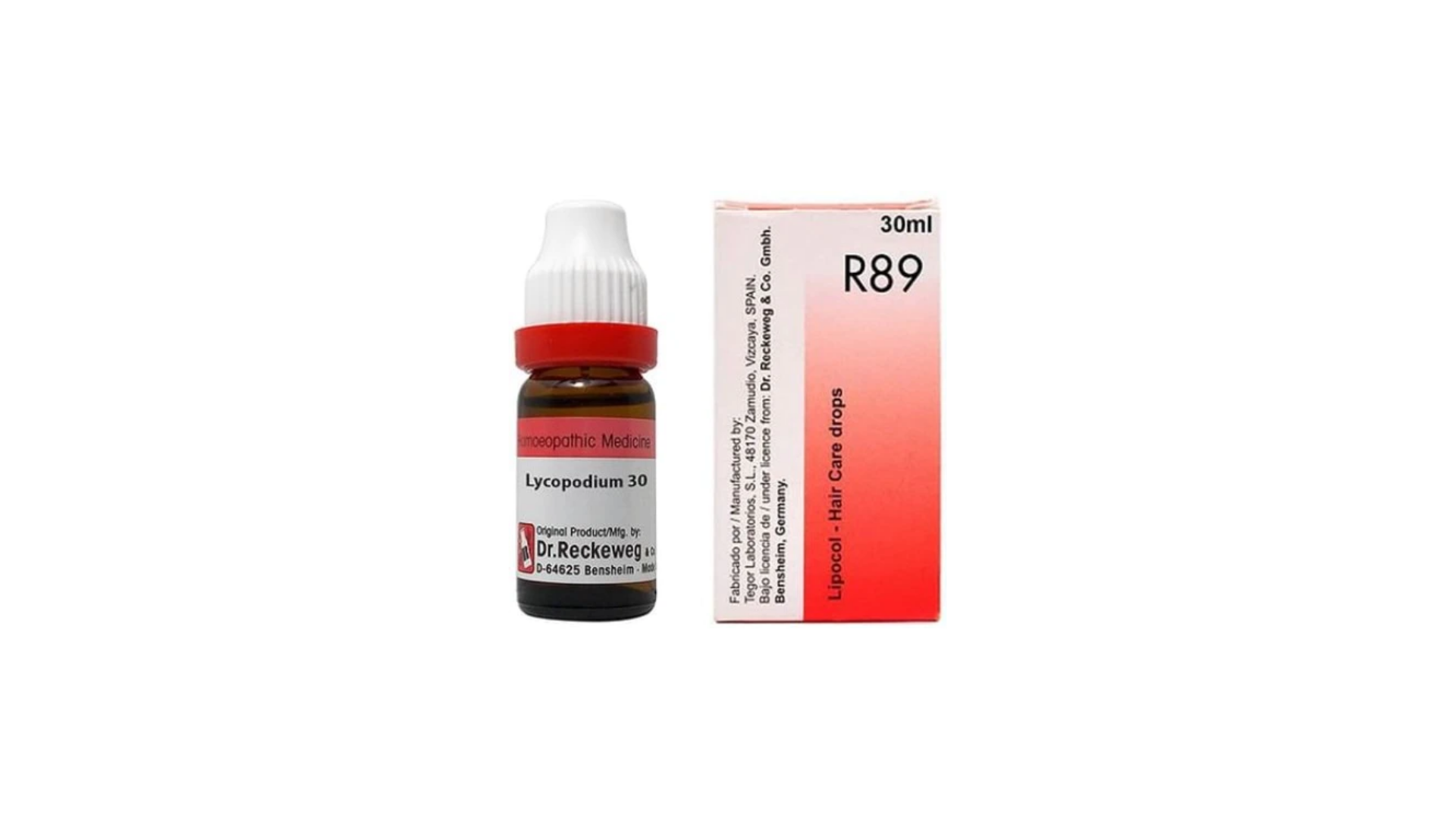 Dr. Reckeweg Hair Care Combo (R89 + Lycopodium Dilution 30CH)