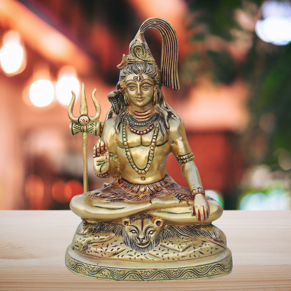 Brass Shiv Ji Statue