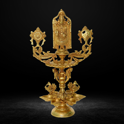 Brass Tiruipati Bala Ji Decorative Deepak