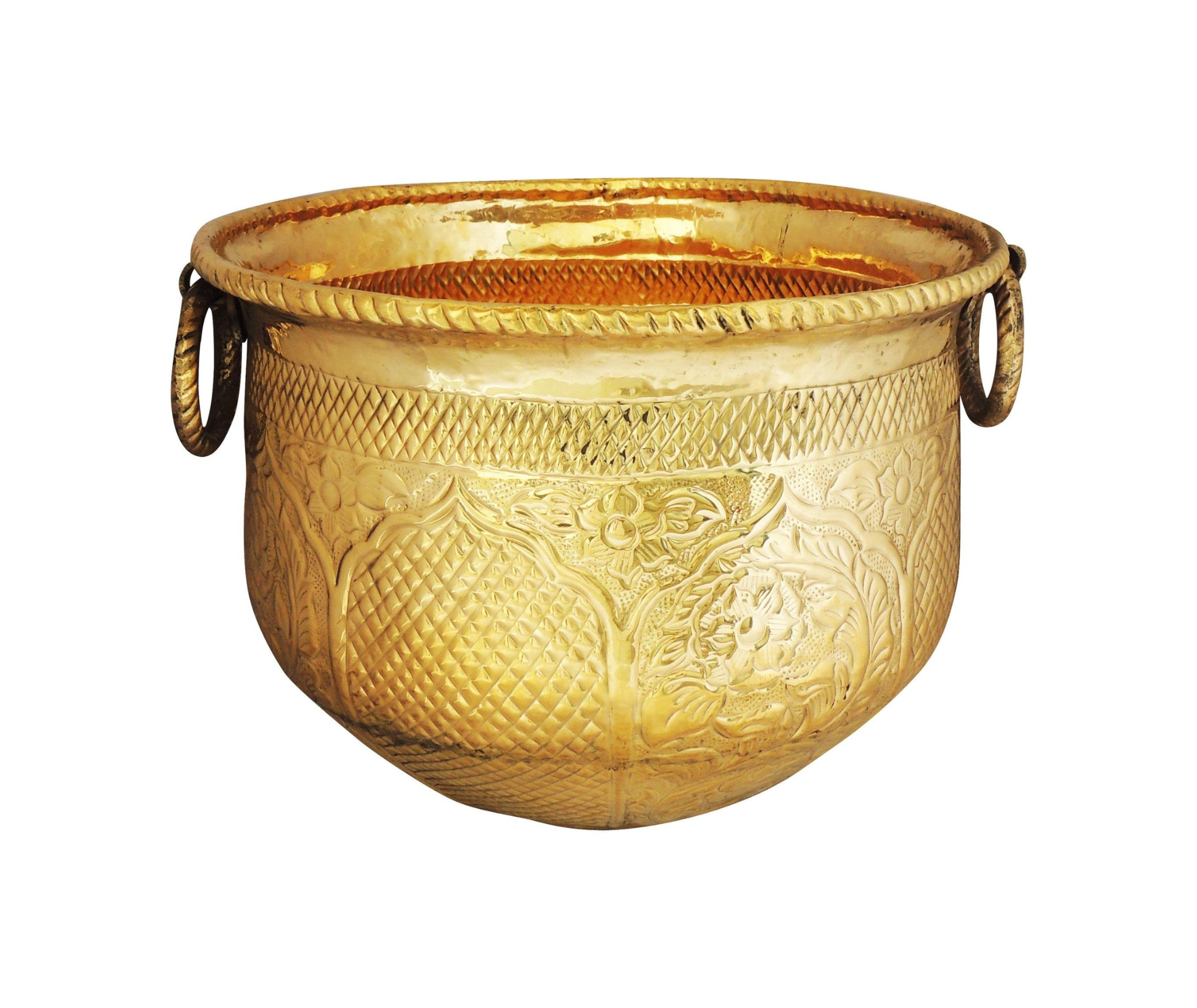 Brass Planter Pot Gamala Chatai