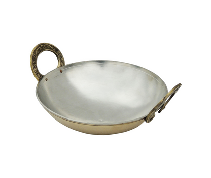 Brass Kadai With Kalai Work