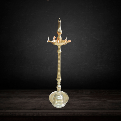 Brass Kerala Fancy Oil Lamp Deepak