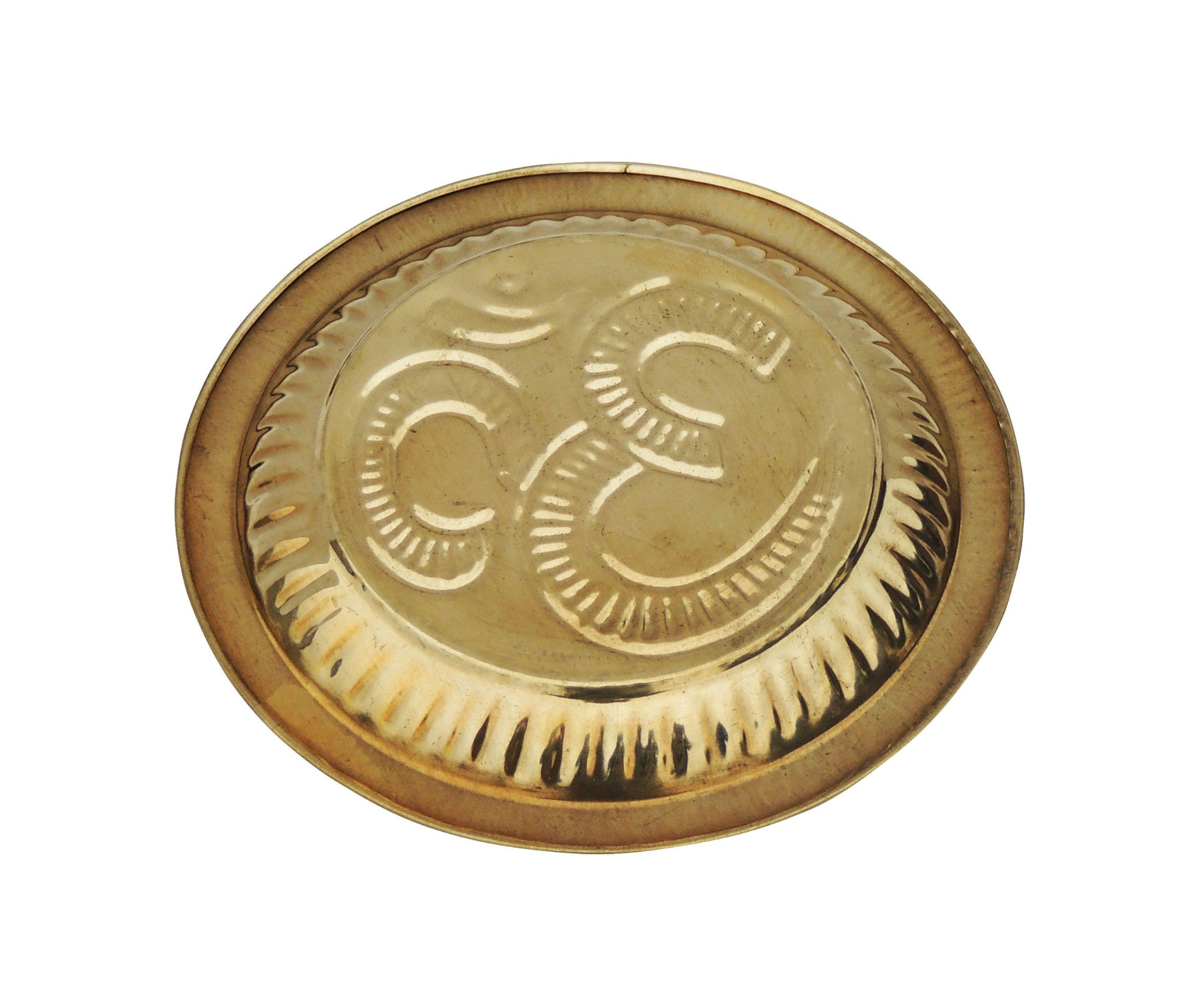 Brass Plate For Pooja