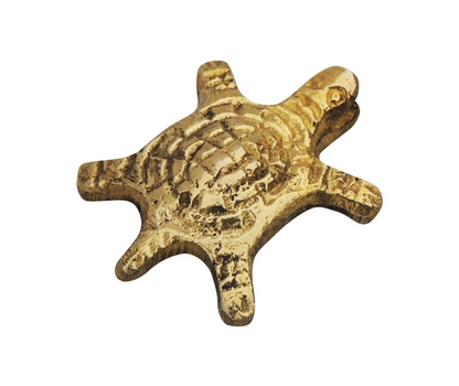 Brass Tortoise Statue Small