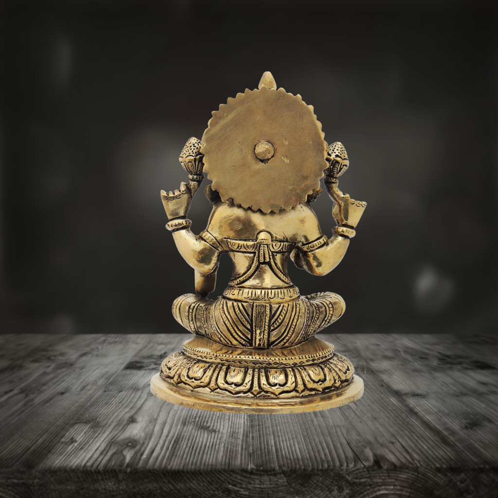 Brass Laxmi Ji Goddess Idol Statue