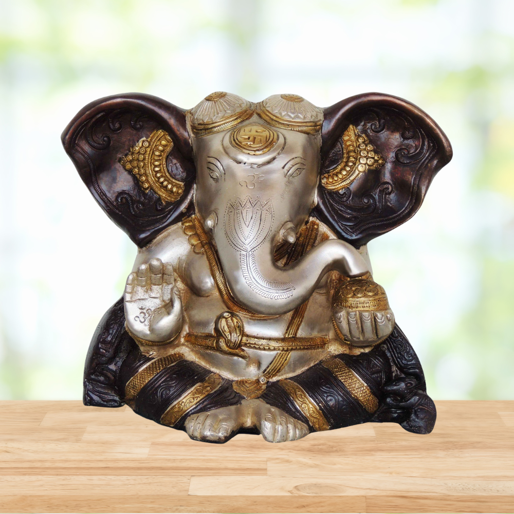 Brass Ganesh Ji Statue