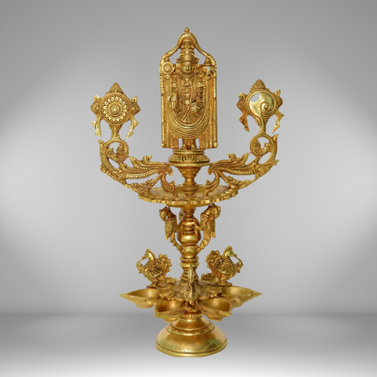 Brass Tiruipati Bala Ji Decorative Deepak