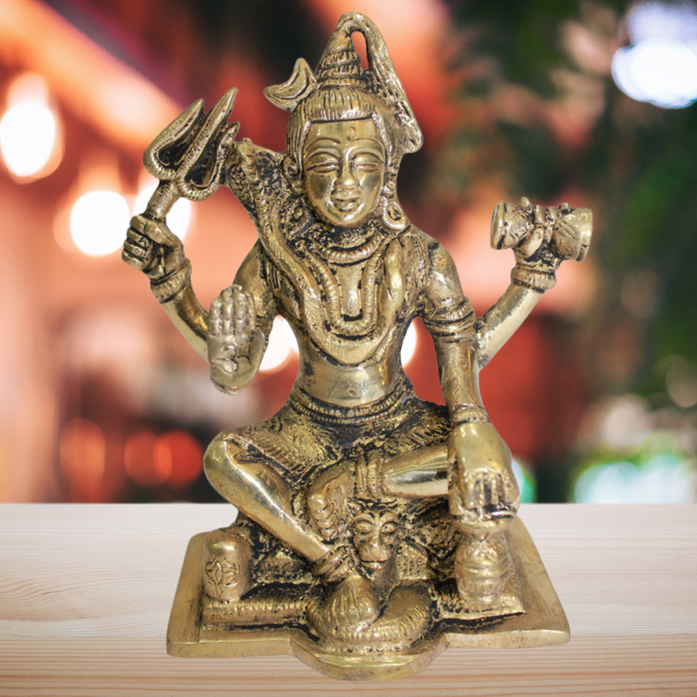 Brass Shiv Ji Idol Statue