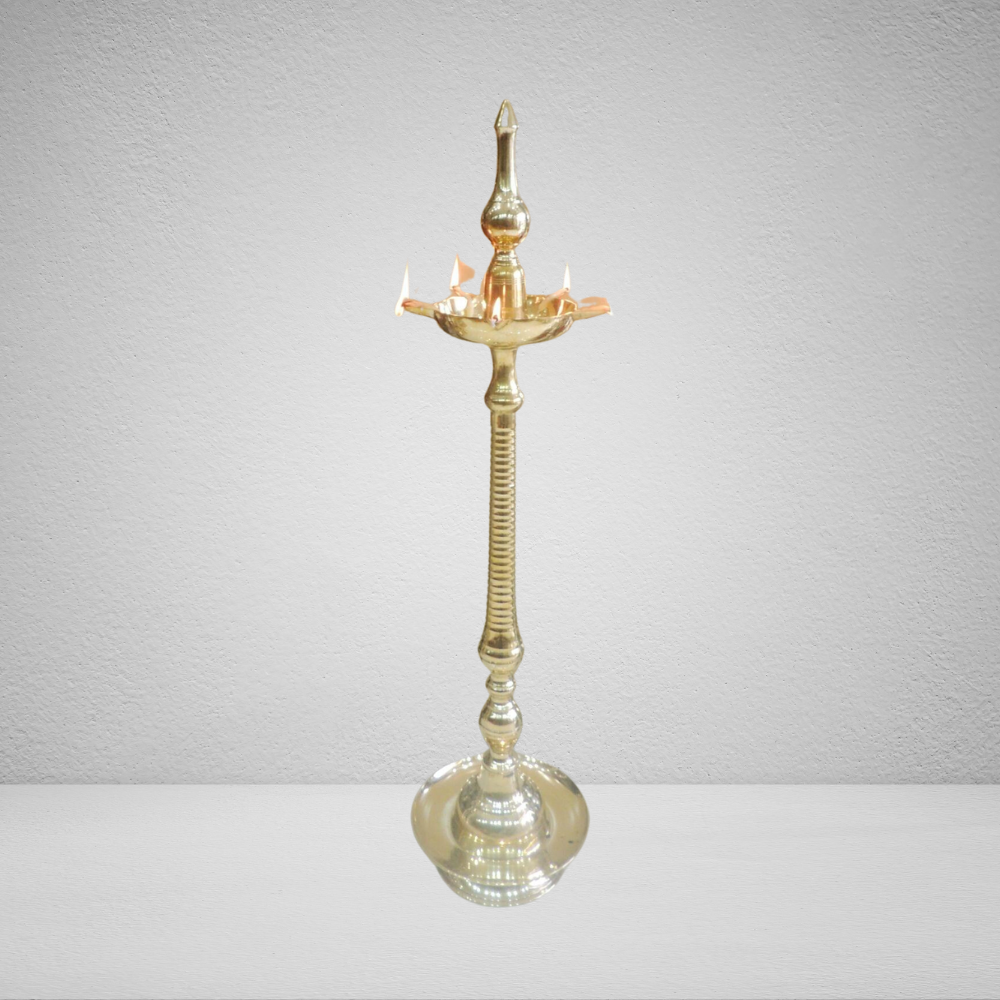 Brass Kerala Fancy Oil Lamp Deepak