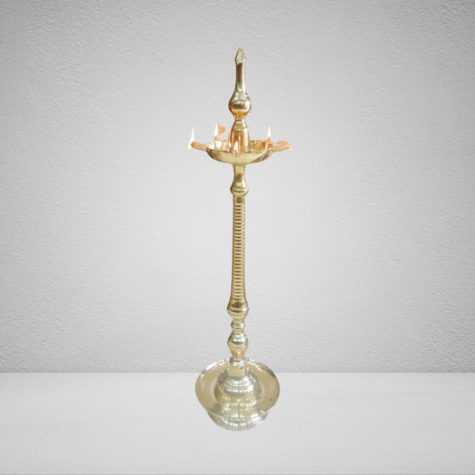 Brass Kerala Fancy Oil Lamp Deepak