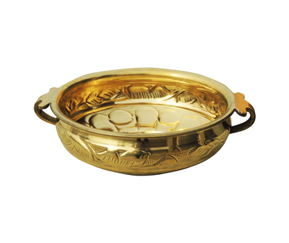 Brass Urli With Handwork