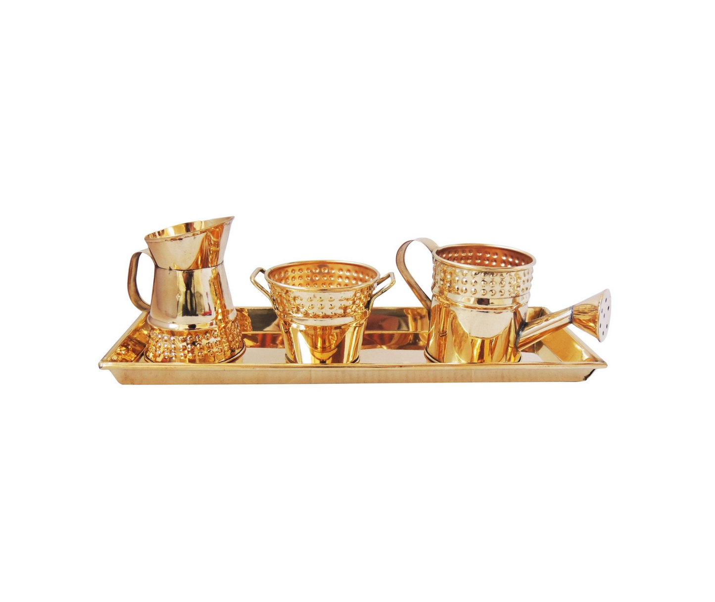 Brass Garden Set