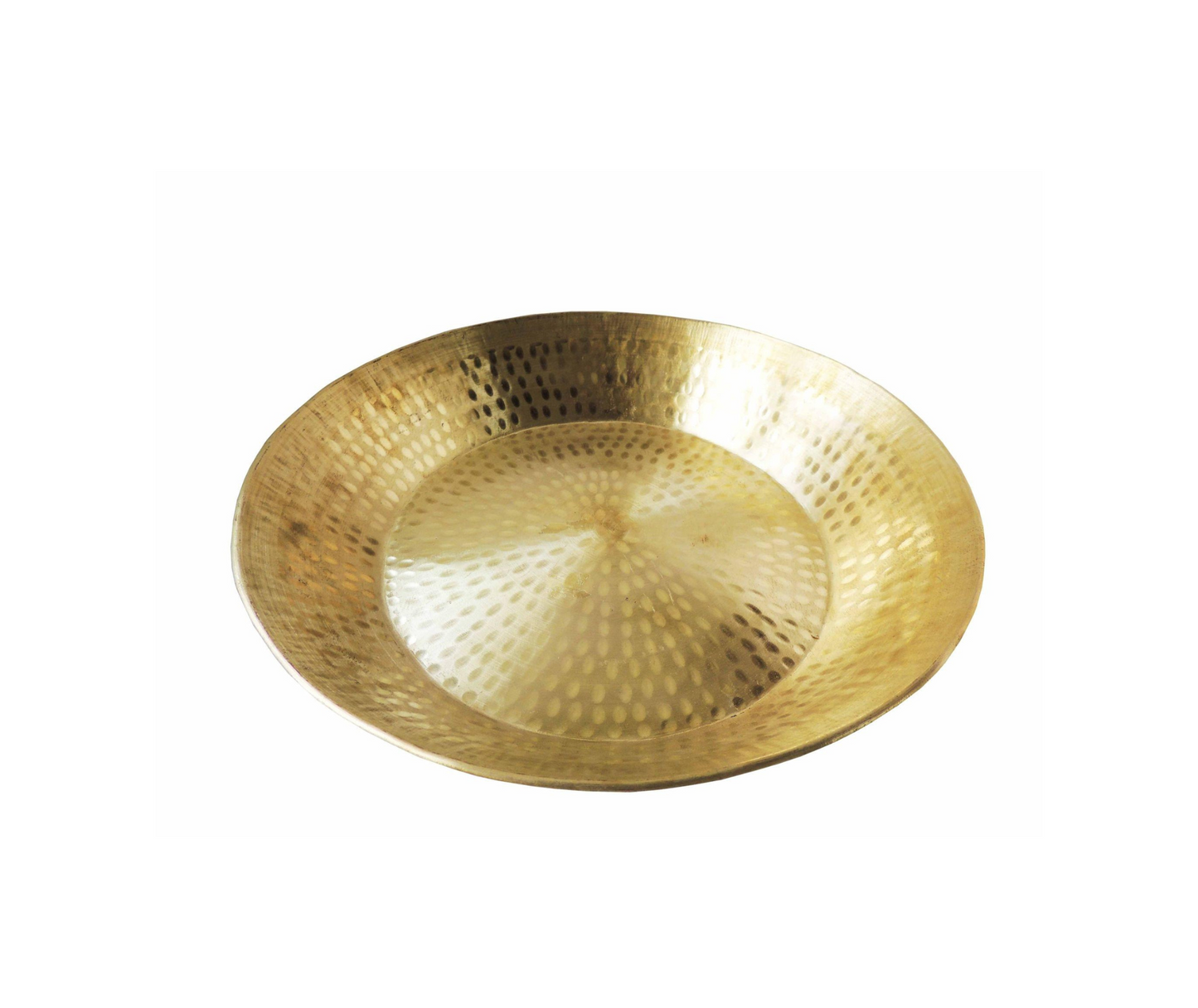 Brass Parat Gahari Deep Thali