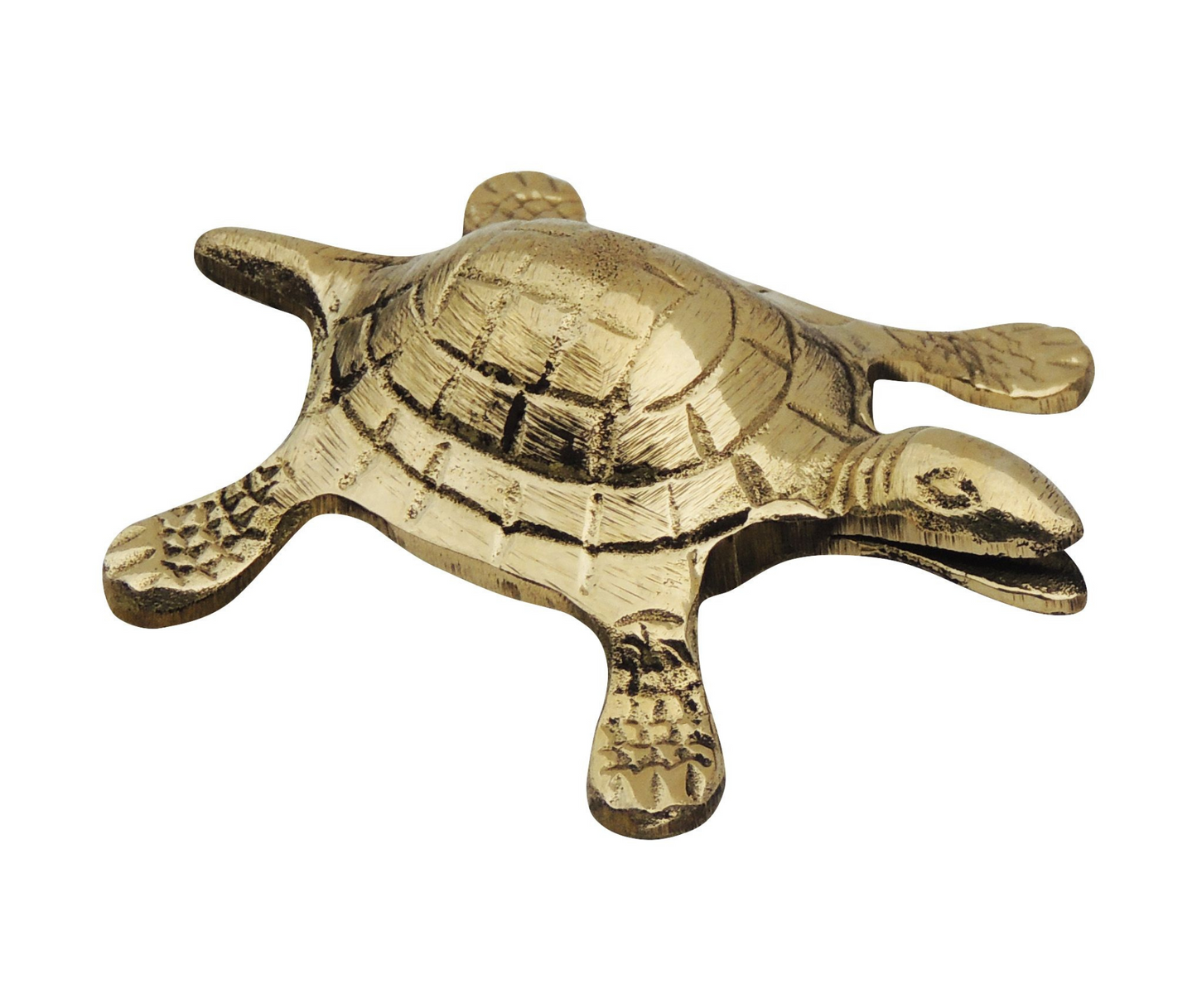 Brass Tortoise Statue Small