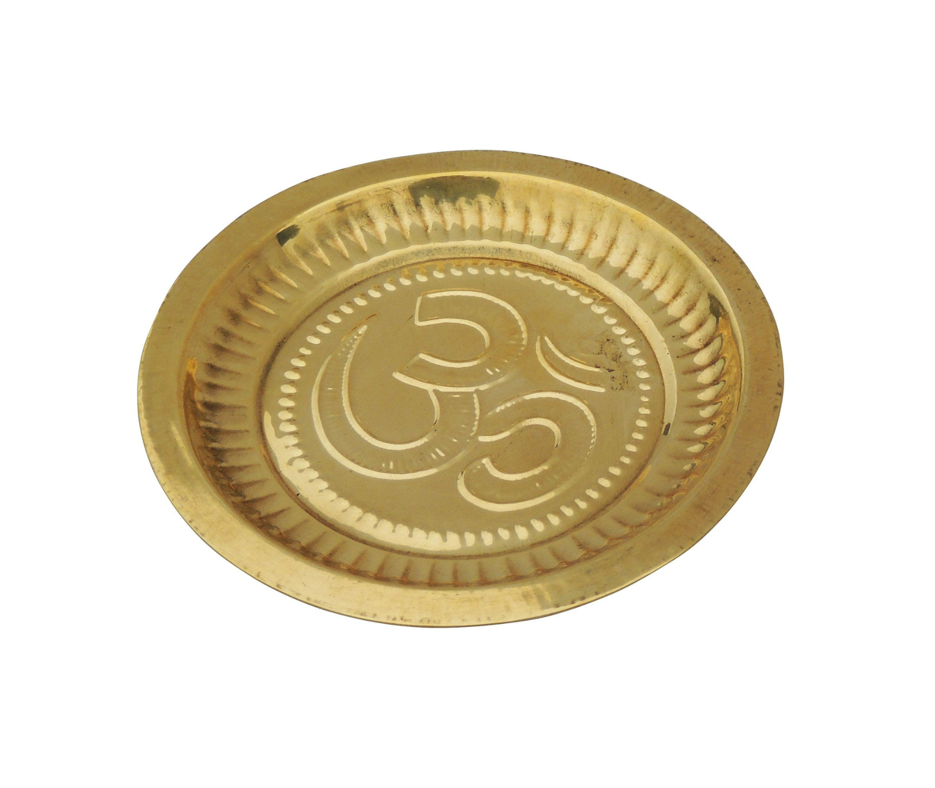 Brass Plate For Pooja