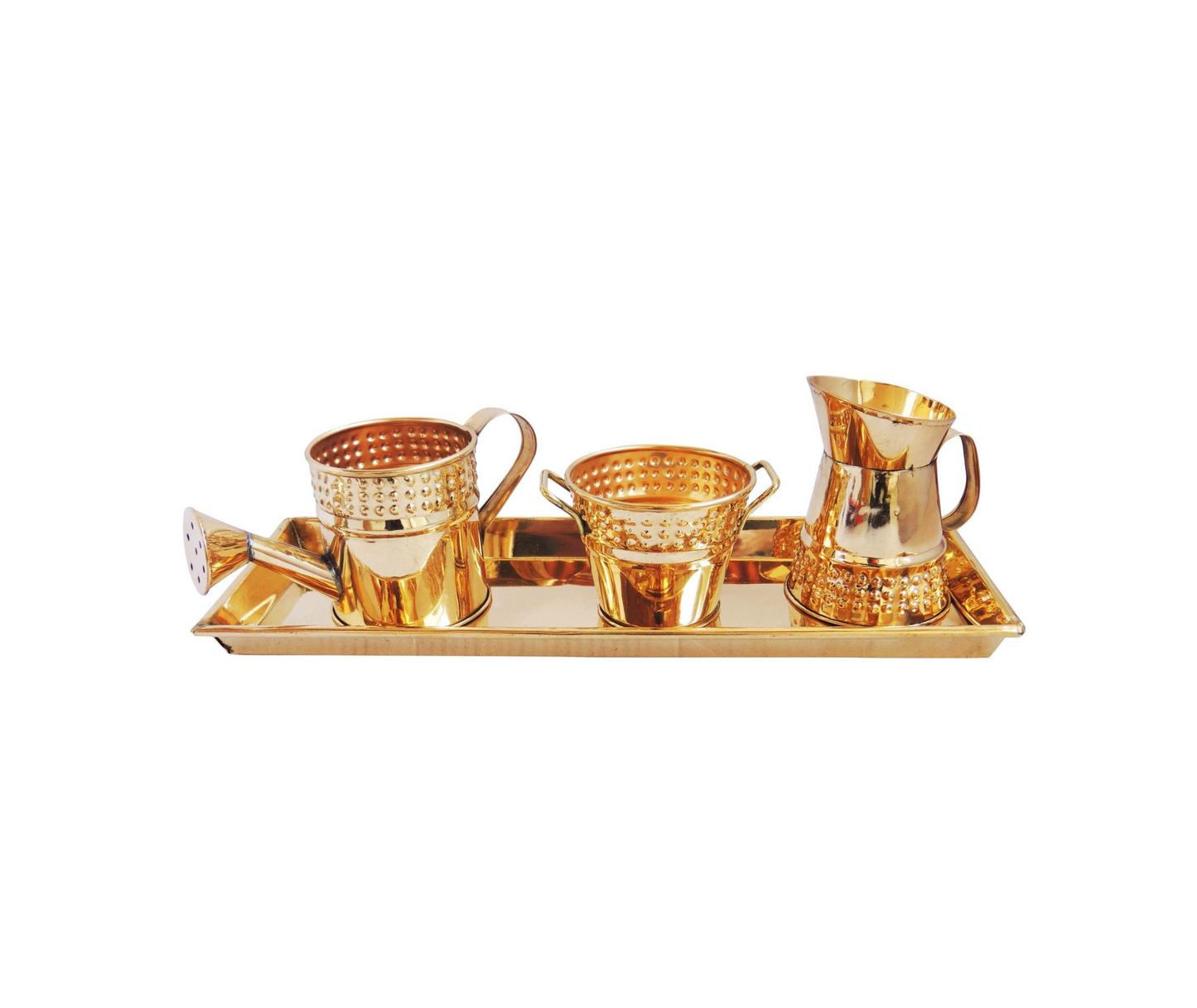 Brass Garden Set