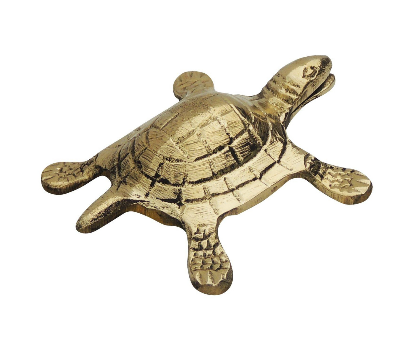 Brass Tortoise Statue Small