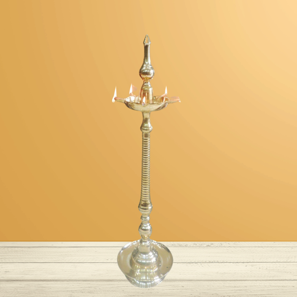 Brass Kerala Fancy Oil Lamp Deepak