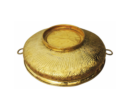 Brass Urli With Handwork