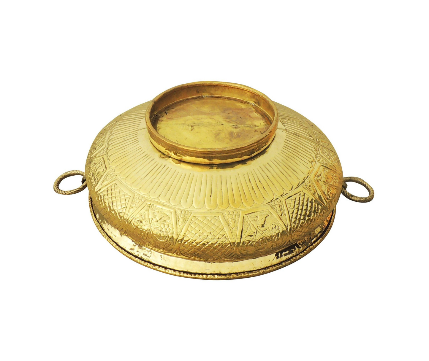 Brass Urli With Handwork