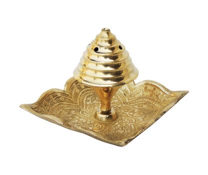 Brass Pooja Temple Agarbatti Stand