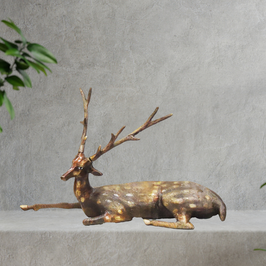 Brass Showpiece Deer