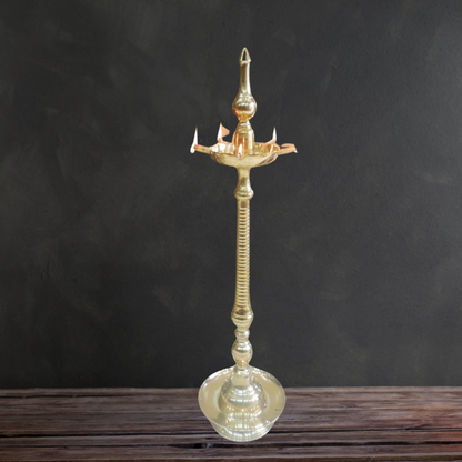 Brass Kerala Fancy Oil Lamp Deepak