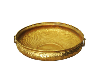 Brass Urli With Handwork