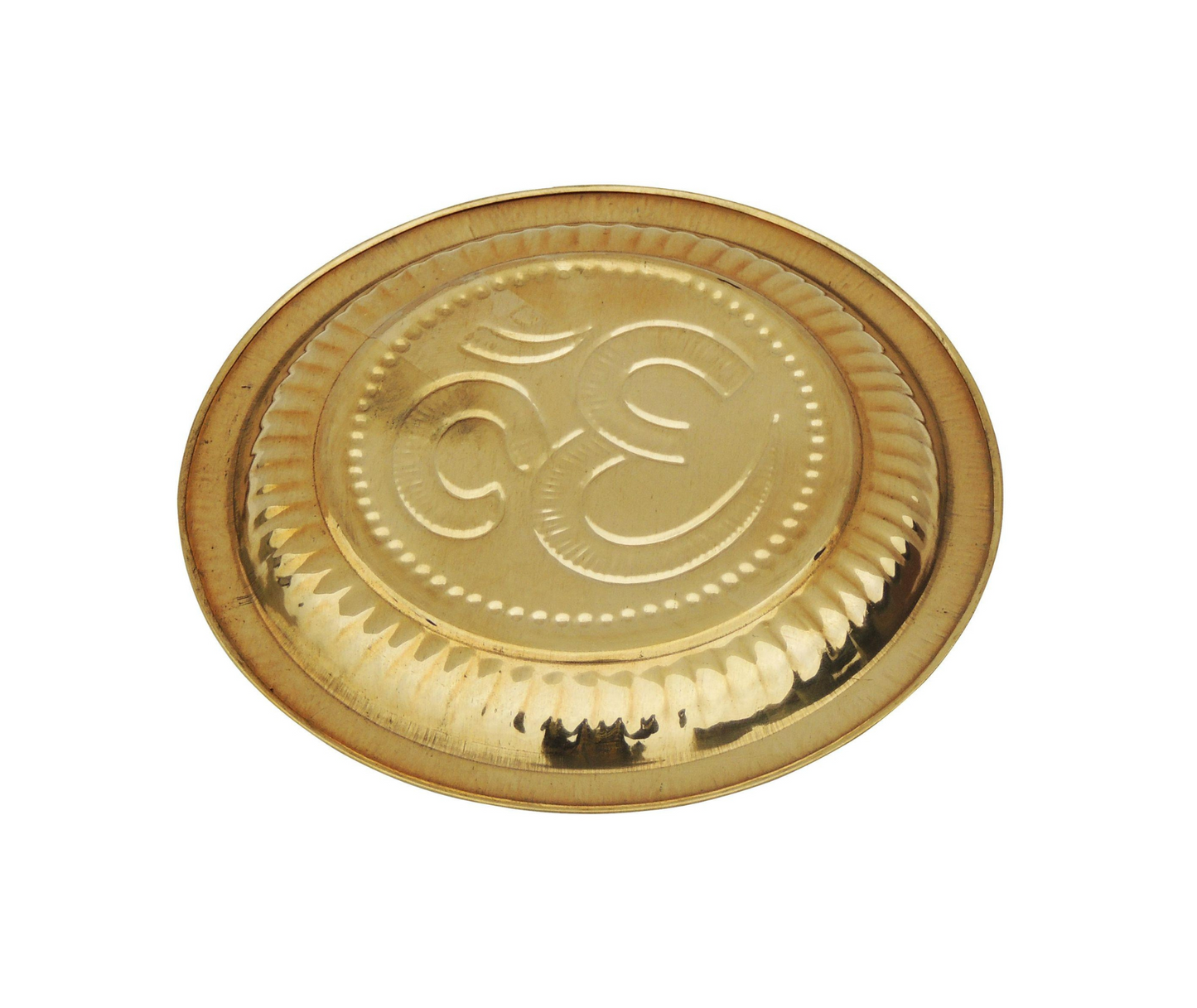 Brass Plate For Pooja