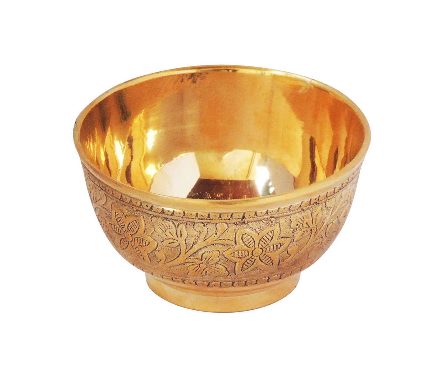 Brass Bowl Katori Embose Design