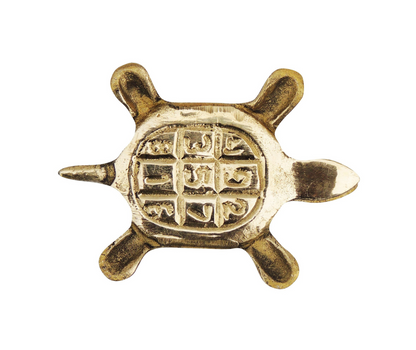 Brass Tortoise Statue Small