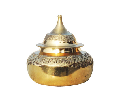 Brass Handicraft Sindoor Dani Dabbi 03