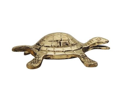 Brass Tortoise Statue Small