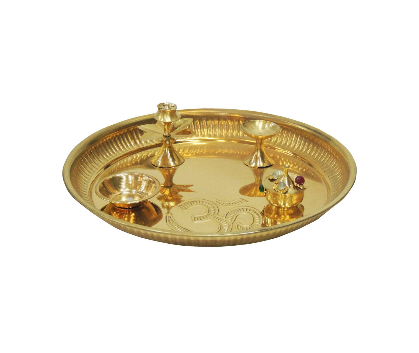 Brass Pooja Thali