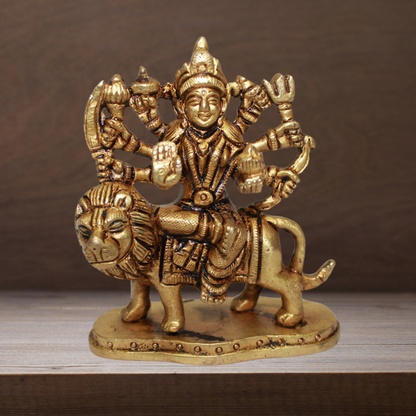 Brass Durga Ji Goddess Idol Statue