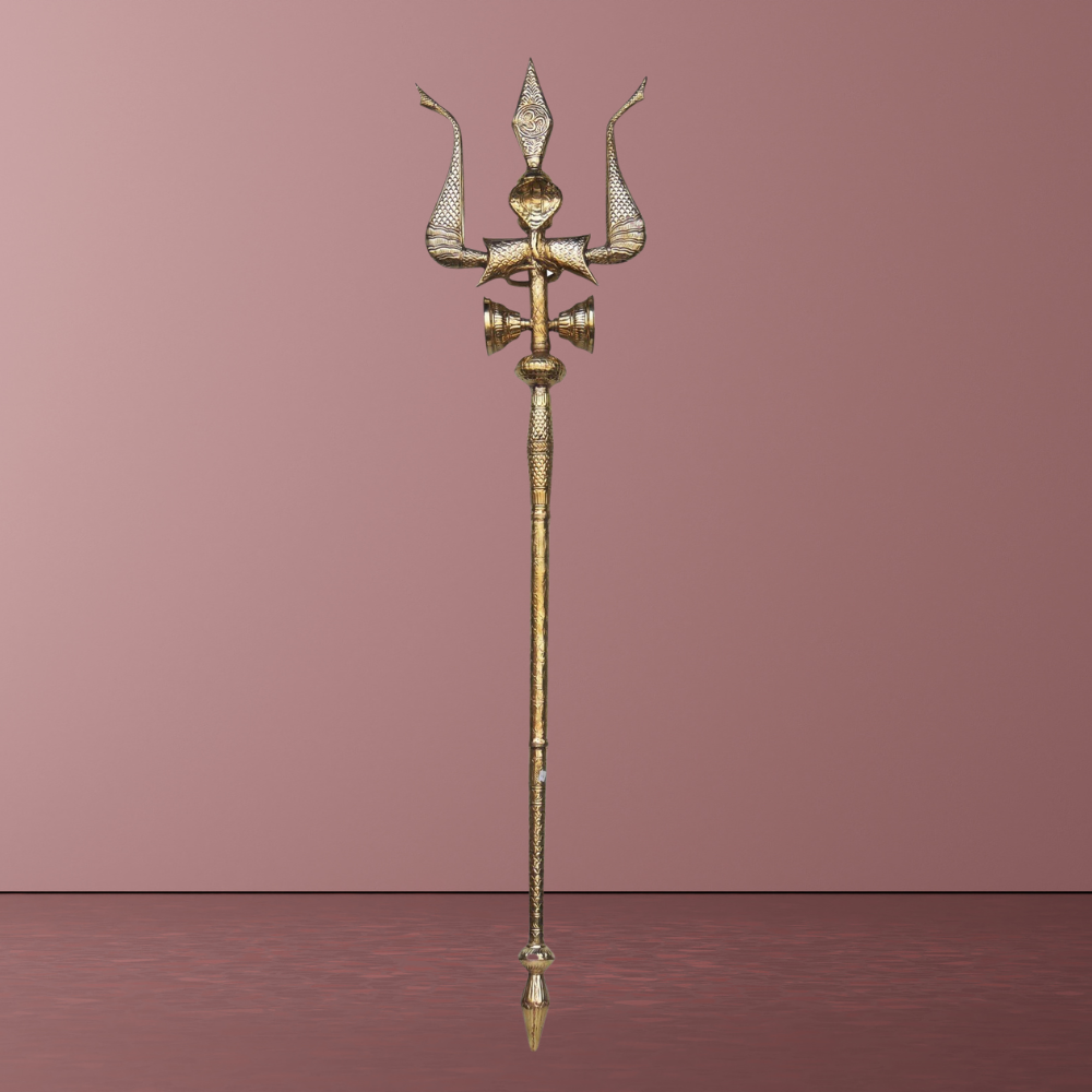 Brass Trishul