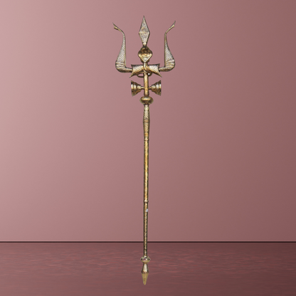 Brass Trishul