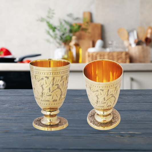 Pure Brass Glass |Pack of 12