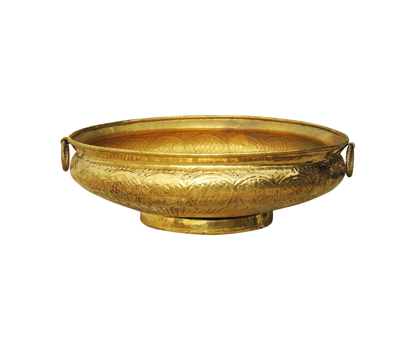 Brass Urli With Handwork