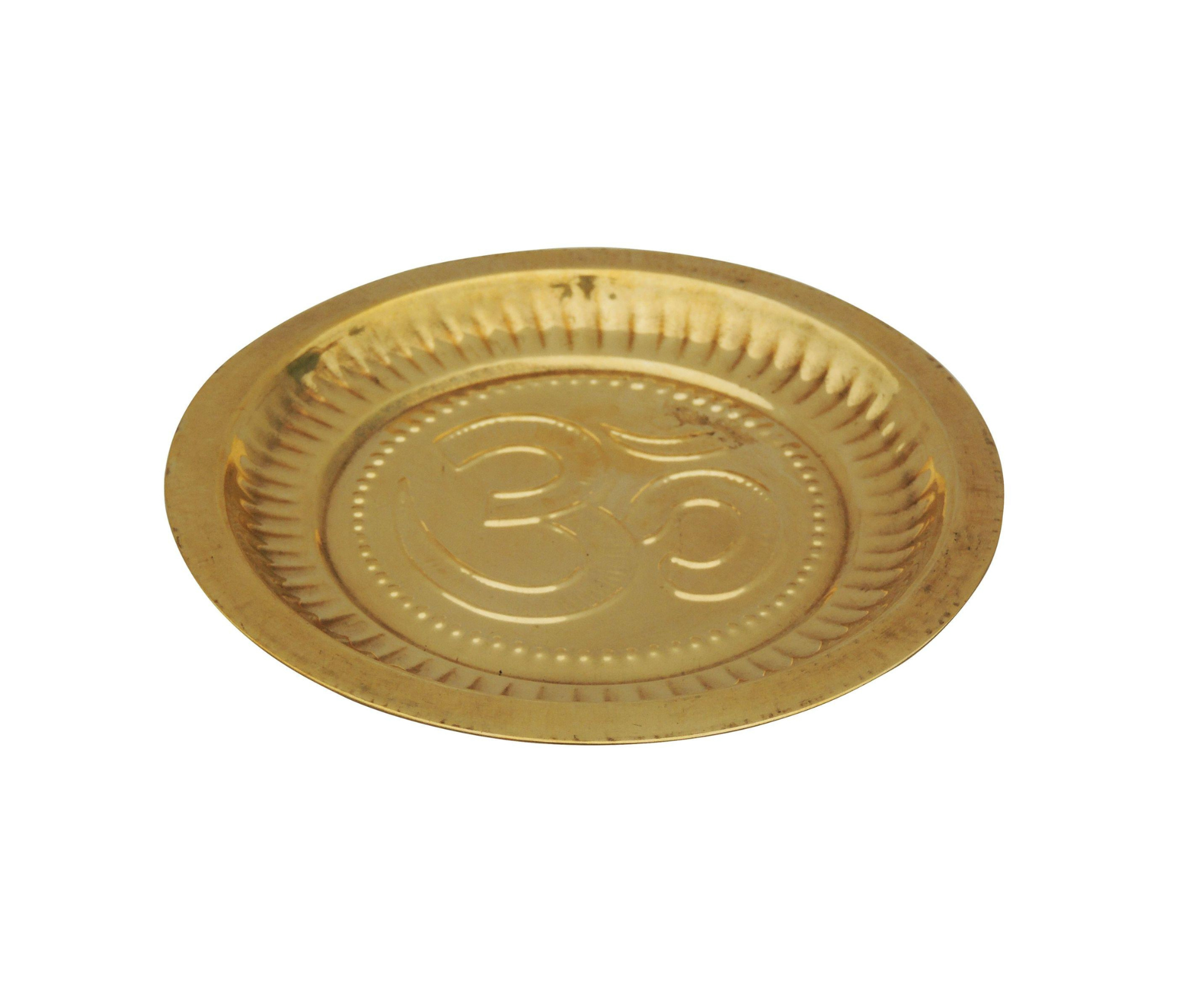 Brass Plate For Pooja