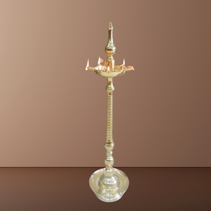 Brass Kerala Fancy Oil Lamp Deepak