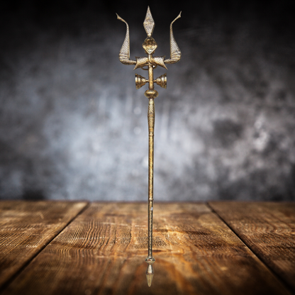 Brass Trishul