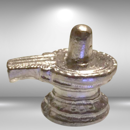 Pure Silver Lingam