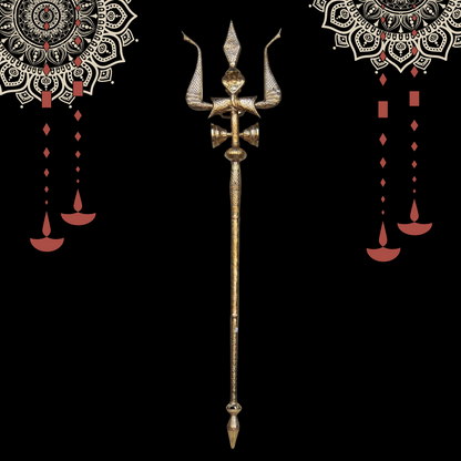 Brass Trishul