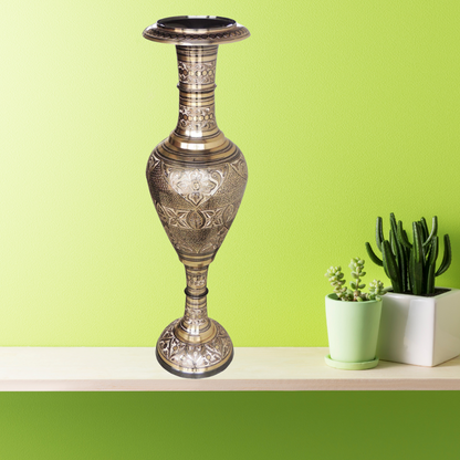 Brass Flower Pot Vase