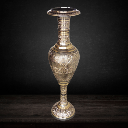 Brass Flower Pot Vase