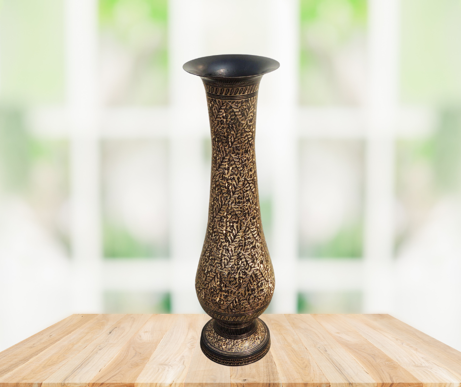 Brass Flower Pot Vase