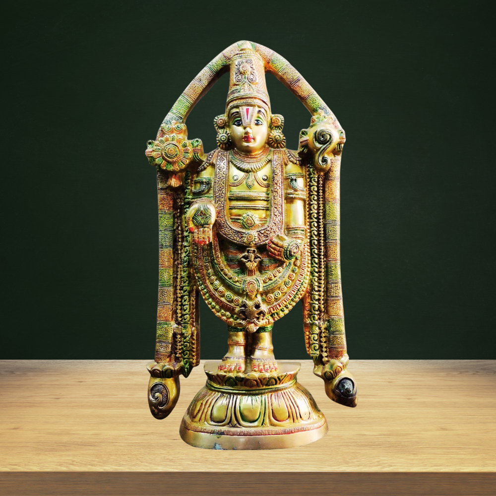 Brass Tirupati Bala Ji God Idol Statue