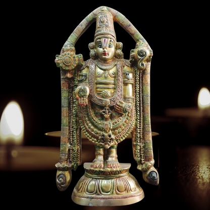 Brass Tirupati Bala Ji God Idol Statue